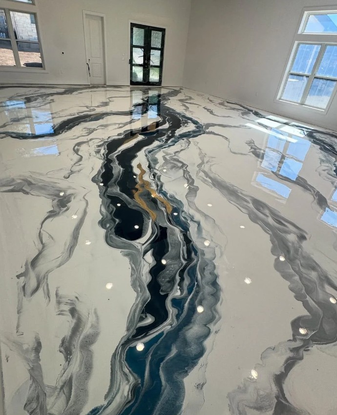 BC Creative Coatings custom epoxy flooring